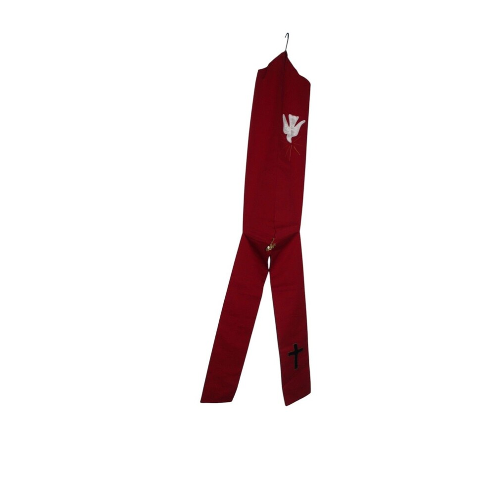 Clergy Dove Cross Stole Religion Priest  Stole